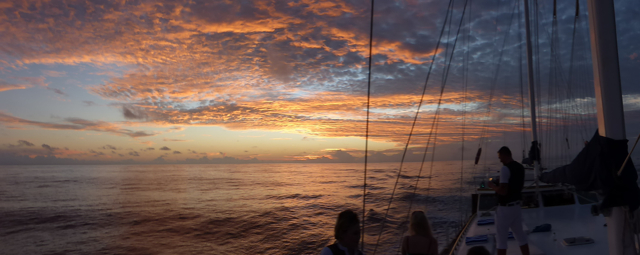 Sonnenuntergang auf den Malediven