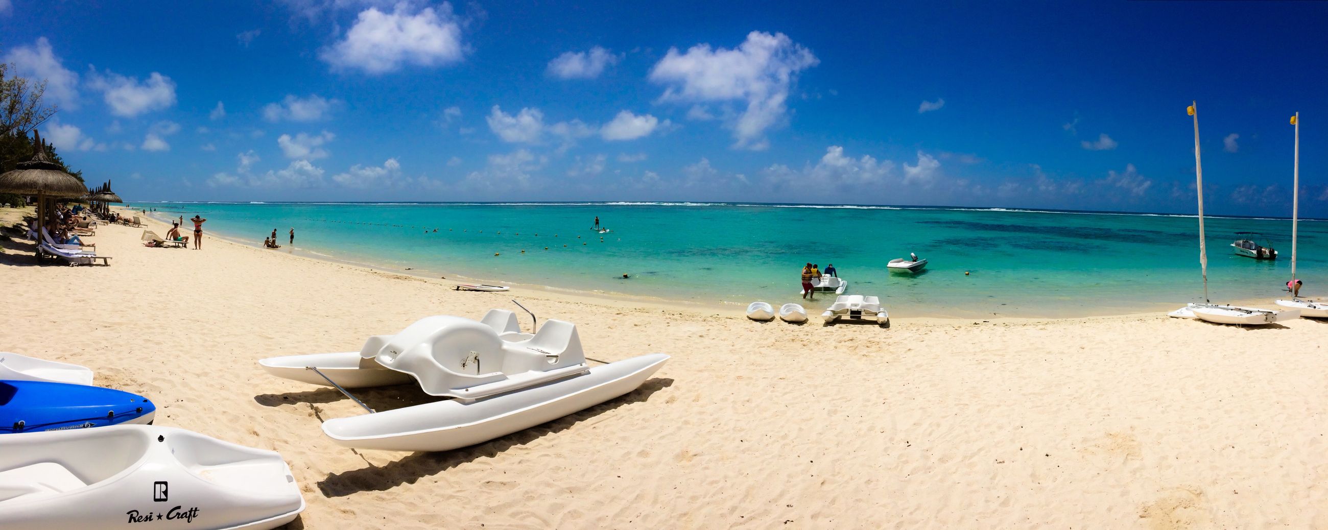 Belle Mare und Palmar Beach auf Mauritius
