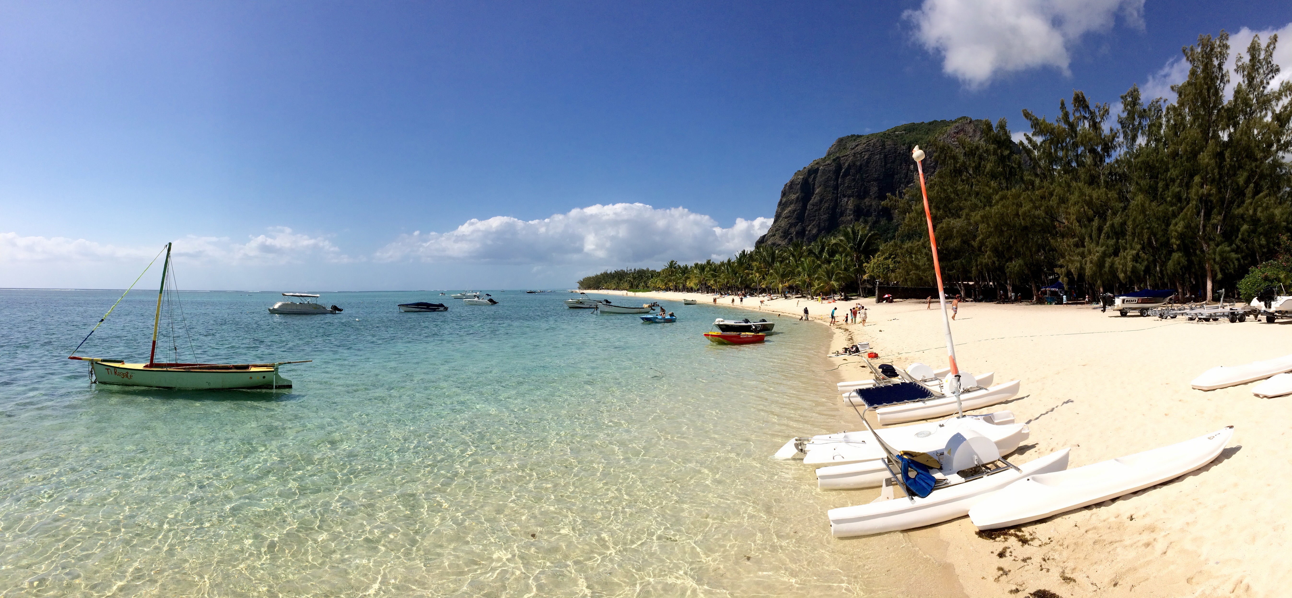 Le Morne Beach auf Mauritius