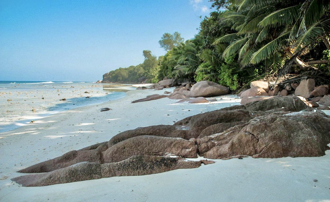 Anse Gaulettes auf La Digue